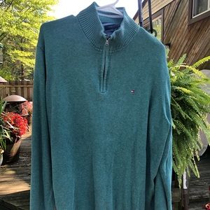 Vintage Tommy quarter zip